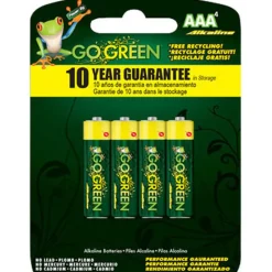 Gogreen Power Inc 24002 Aaa Alkaline Batteries 4 Pack