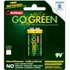 GOGREEN POWER INC Green Environmental Friendly 9V Alkaline Batteries for High-Draining Devices