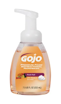 Gojo Fresh Fruit Scent Antibacterial Foam Hand Wash 7.5 oz. (Pack of 6)