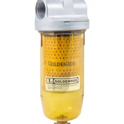 Goldenrod Steel Fuel Tank Filter