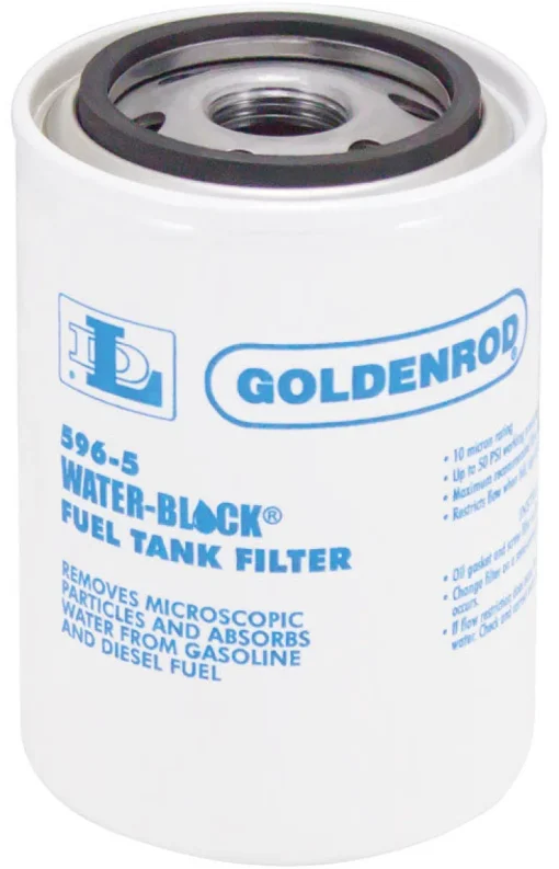 Goldenrod Steel Replacement Fuel Filter 25 gpm 5
