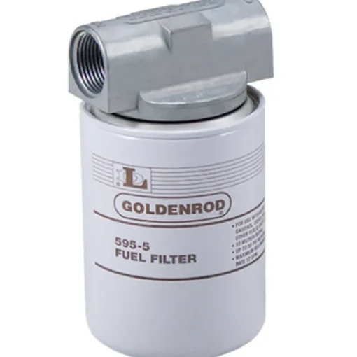 Goldenrod Steel Spin on Fuel Tank Filter 25 gpm