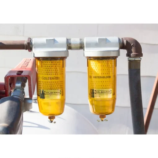 Goldenrod Steel Water Block Fuel Filter 25 gpm