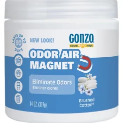 Gonzo Natural Magic Brushed Cotton Scent Odor Absorber 14 oz Gel