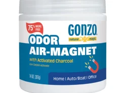 Gonzo Natural Magic Fresh Scent Odor Air Magnet 14 oz Gel