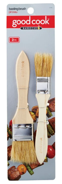 Good Cook Natural Wood Pastry/Basting Brush Set