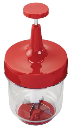 Good Cook Red/Clear Plastic Food Chopper