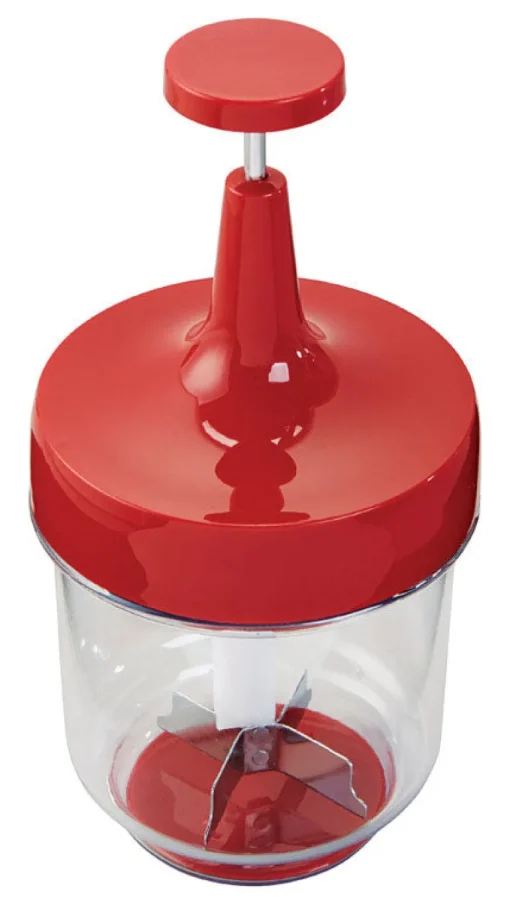 Good Cook Red/Clear Plastic Food Chopper