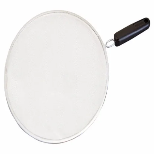 Good Cook Silver/Black Stainless Steel Splatter Screen