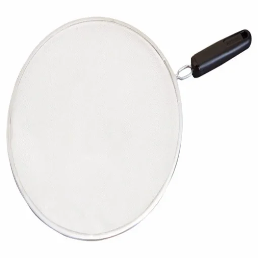 Good Cook Silver/Black Stainless Steel Splatter Screen