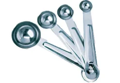 Good Cook Stainless Steel Silver Measuring Spoon Set