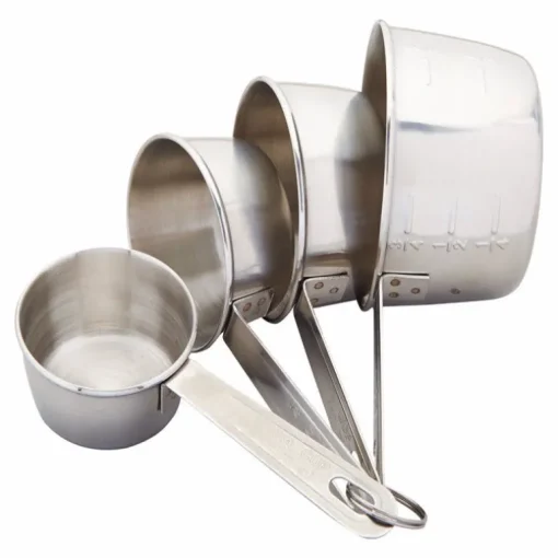 Good Cook Stainless Steel Silver Measuring Set