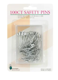Good Old Values Safety Pins 100 pk