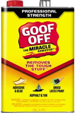 Goof Off Pro Strength Liquid Remover 1 gal. (Pack of 4)