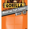 Gorilla 1 in. W x 1 in. L Mounting Squares Clear (Pack of 6)