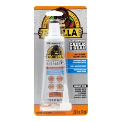 Gorilla Clear Silicone Sealant 2.8 oz. (Pack of 6)