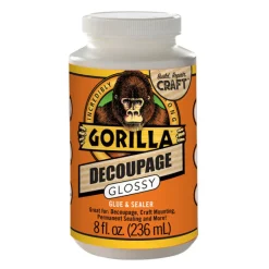 Gorilla Gloss Glue & Sealer 8 oz. (Pack of 4)