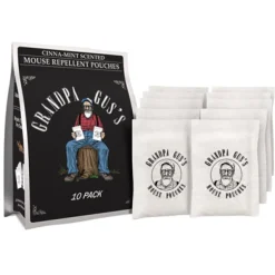 Grandpa Gus's Animal Repellent Pouch For Mice 12 pk