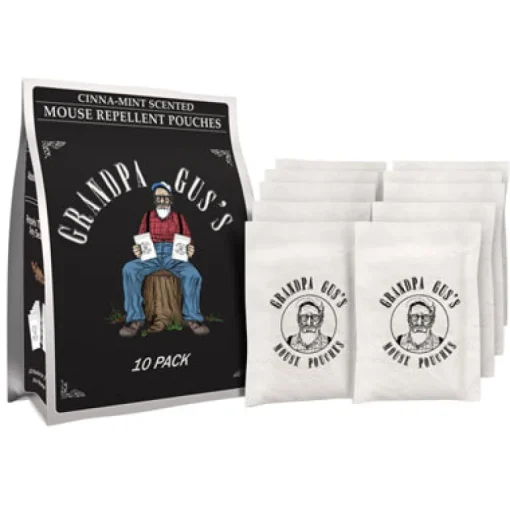 Grandpa Gus's Animal Repellent Pouch For Mice 12 pk