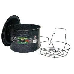 Granite Ware 0706-6 11.5 Quart Mini Canner With Jar Rack (Pack Of 6)