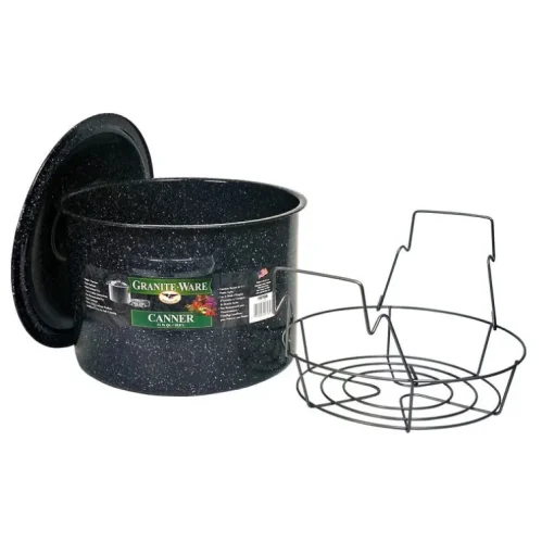 Granite Ware 0706-6 11.5 Quart Mini Canner With Jar Rack (Pack Of 6)