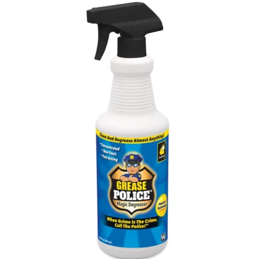 Grease Police As Seen On TV Clean Scent Concentrated Cleaner & Degreaser 32 oz.