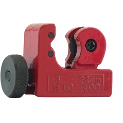 Great Neck Red Knurled Grip Adjusting Knob Miniature Tubing Cutter 5.75 L x 1 H x 3.75 W in.