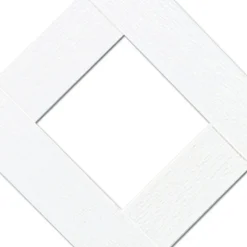 Grid Axcents 48 in. W X 8 ft. L White Plastic Lattice Panel