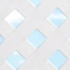 Grid Axcents 48 in. W X 8 ft. L White Plastic Privacy Lattice Panel
