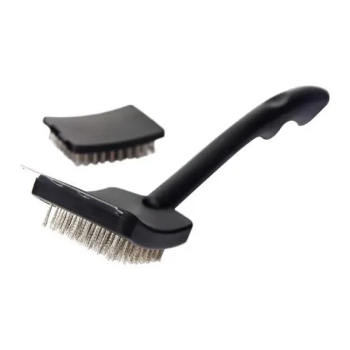 Grill Mark ABS Plastic/Steel Wire Grill Brush with Scraper (Pack of 12)
