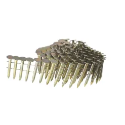 Grip-Rite 1-1/4 in. Wire Coil Roofing Nails 15 deg. Smooth Shank 600 pk