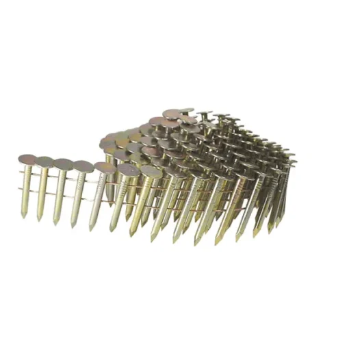 Grip-Rite 1-1/4 in. Wire Coil Roofing Nails 15 deg. Smooth Shank 600 pk