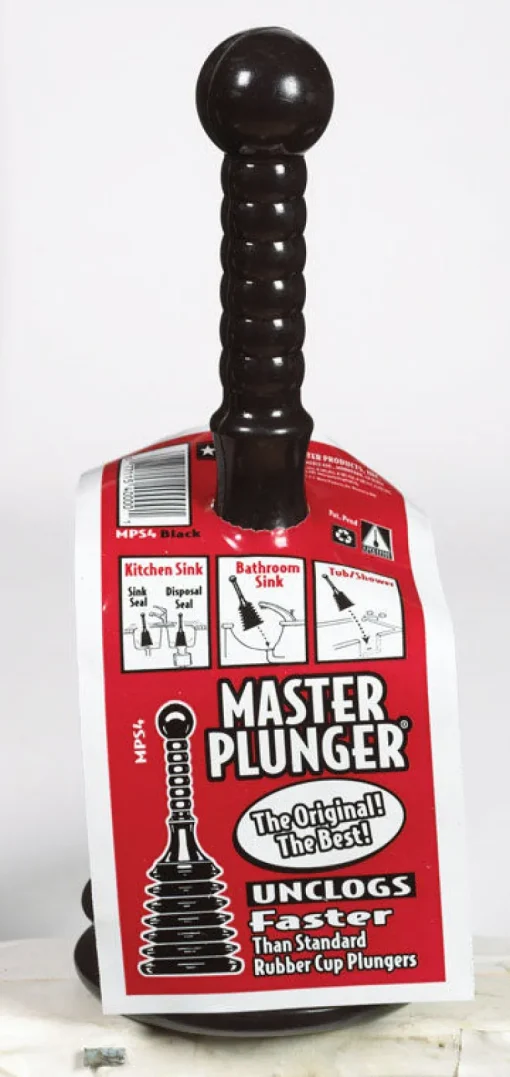 GT Water Products Master Plunger Mini Plunger 12 in. L X 4 in. D