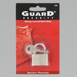 Guard Security 3.37 in. H X 5.48 in. W Steel Key Padlock