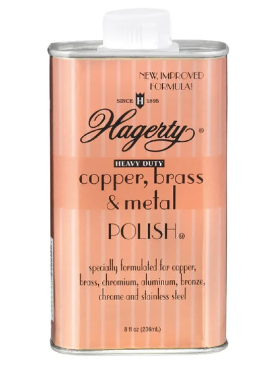 Hagerty No Scent Metal Polish 8 oz. Liquid (Pack of 12)