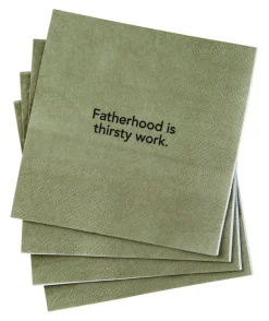 Hallmark Fatherhood is Thirsty Work Napkins Paper 20 pk (Pack of 4)