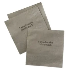 Hallmark Fatherhood is Thirsty Work Napkins Paper 20 pk (Pack of 4)