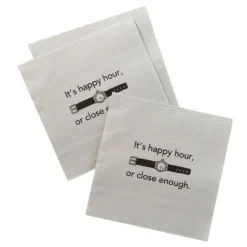 Hallmark It's Happy Hour or Close Enough Napkins Paper 20 pk (Pack of 4)