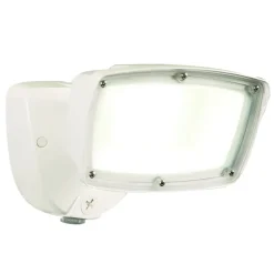 Halo Dusk to Dawn Hardwired LED White Security Floodlight