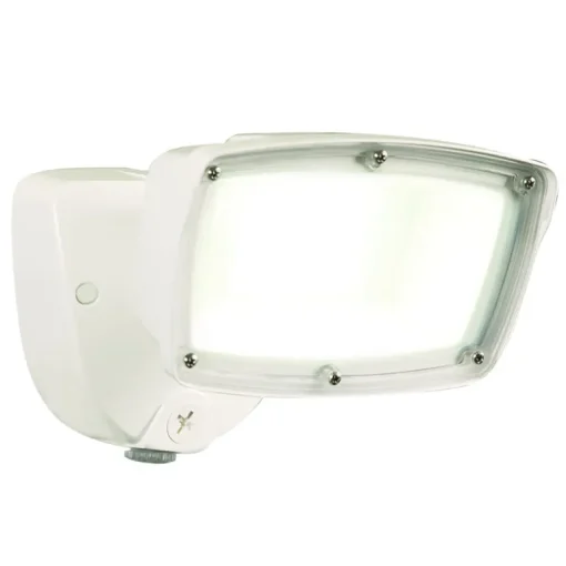 Halo Dusk to Dawn Hardwired LED White Security Floodlight