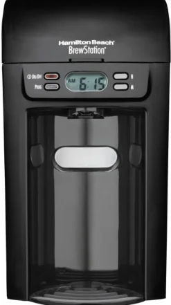 Hamilton Beach 48274 6 Cup Black BrewStation® Dispensing Coffee Maker
