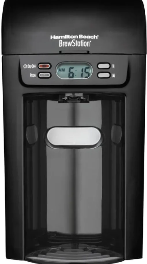 Hamilton Beach 48274 6 Cup Black BrewStation® Dispensing Coffee Maker