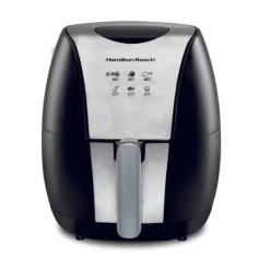 Hamilton Beach Black/Silver 3.4 qt. Programmable Air Fryer