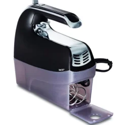 Hamilton Beach Black/Silver 6 speed Hand Mixer