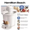 Hamilton Beach White 4 qt Ice Cream Maker 15.3 in. H X 12.5 in. W X 11.1 in. L