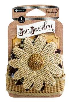 Hampton Art Jar Jewelry Flower Jar Ties 1 pk