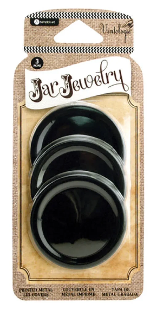 Hampton Art Jar Jewelry Regular Mouth Flower Jar Ties 1 pk