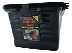 Handy Pro Pail Liners Plastic Black Paint Pail Liner 1/2 gal. Capacity