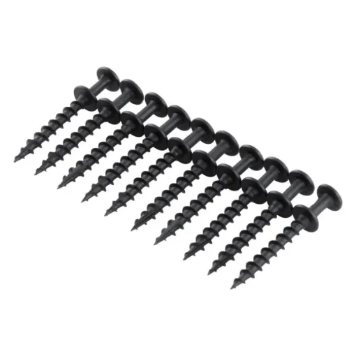 Hangman Black Double Headed Hanger 100 lb. 10 pk