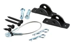 Hangman Black Funiture Anti-Tip Kit 1 Set 400 Lb.